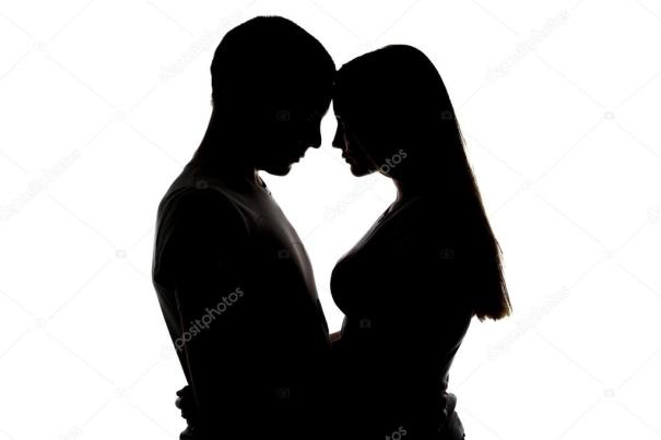 silhouette amour